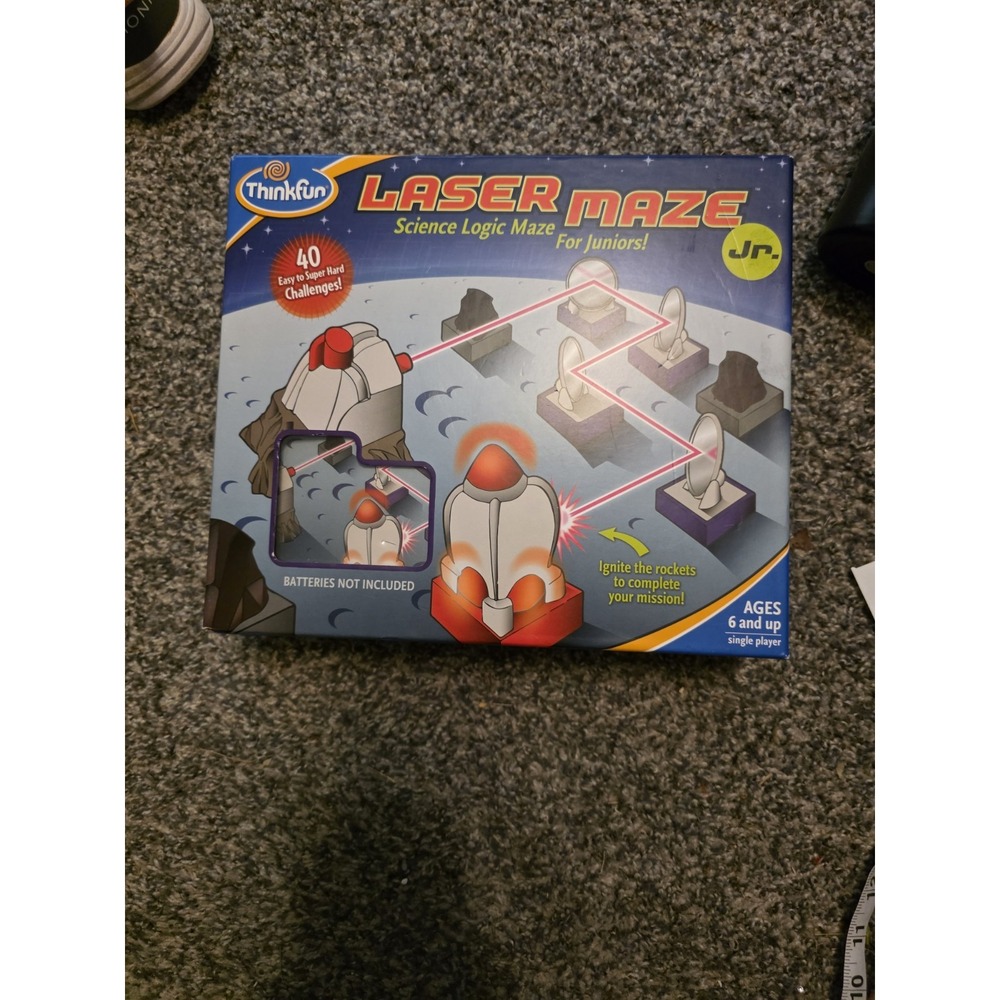 Laser Tag Jr. Scieence Logic Maze 1 Player. Ages 6 And Up. Adults As Well As...